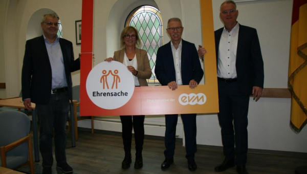 Spenden sind Ehrensache evm unterstützt das Hospiz Rhein-Lahn und die Emser Tafel